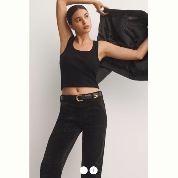 Anthropologie The Wanderer Relaxed-Leg Corduroy Pants by Pilcro - Picture 3 of 5